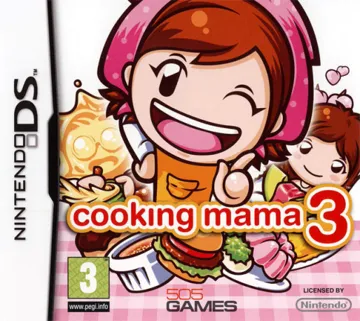 Cooking Mama 3 (Japan) box cover front